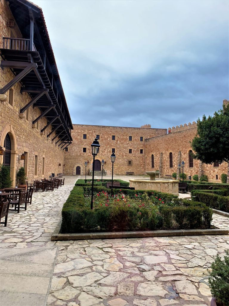 Interior del castillo de Sigúenza