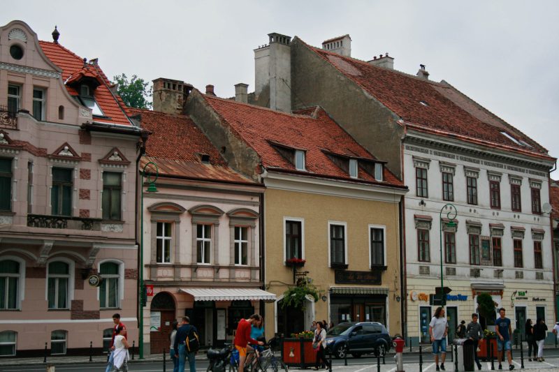 calle de Brasov Rumania