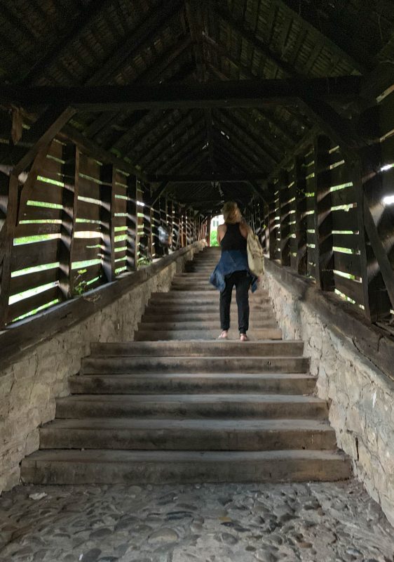 Escalera escolar de Sighisoara