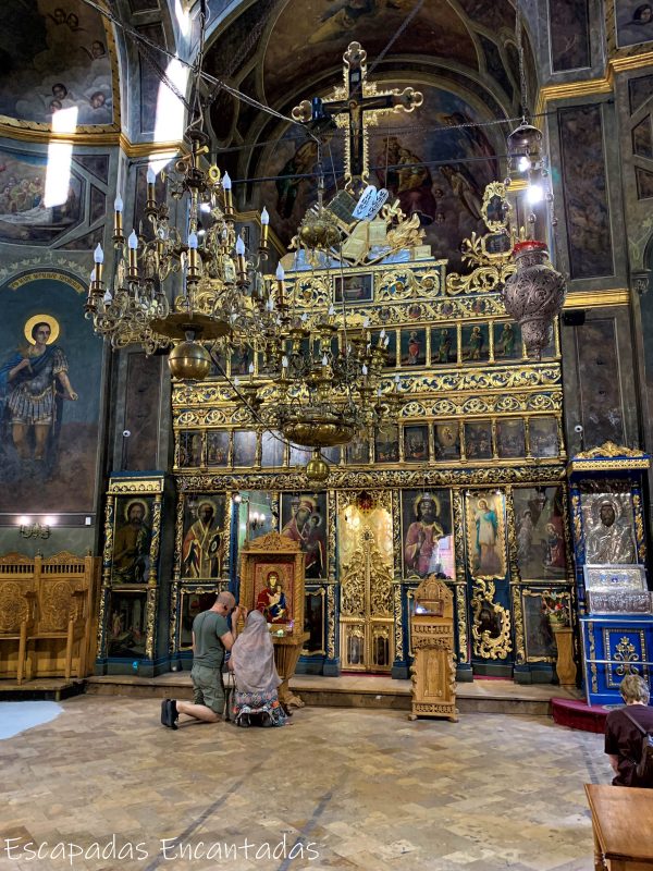 Interior Iglesia Sfantul Anton