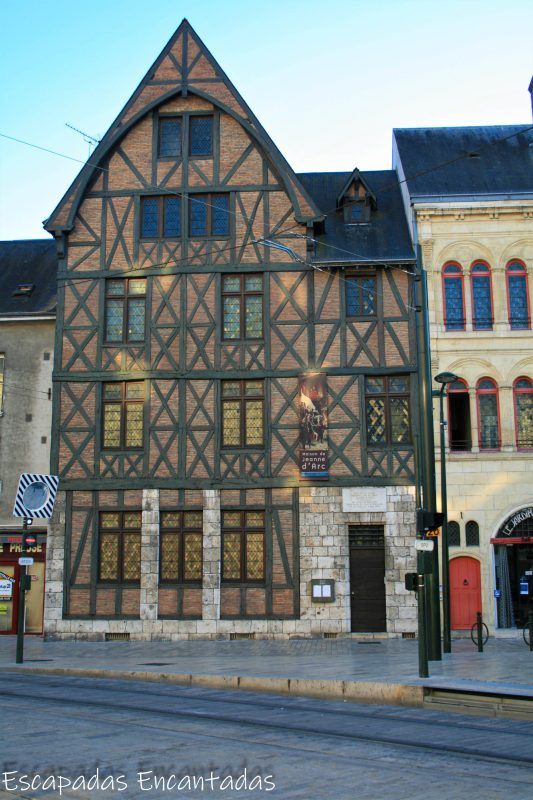 La casa de Juana de Arco en Orleans