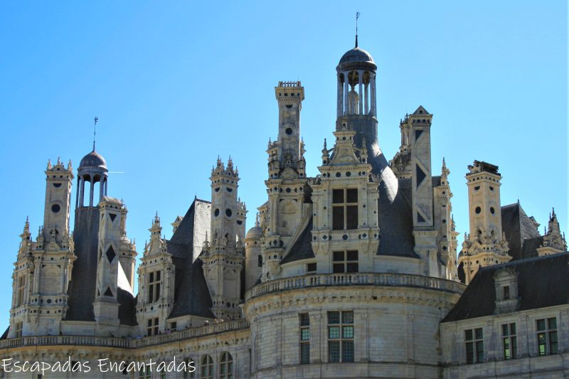 Pináculos del Castillo de Chambord