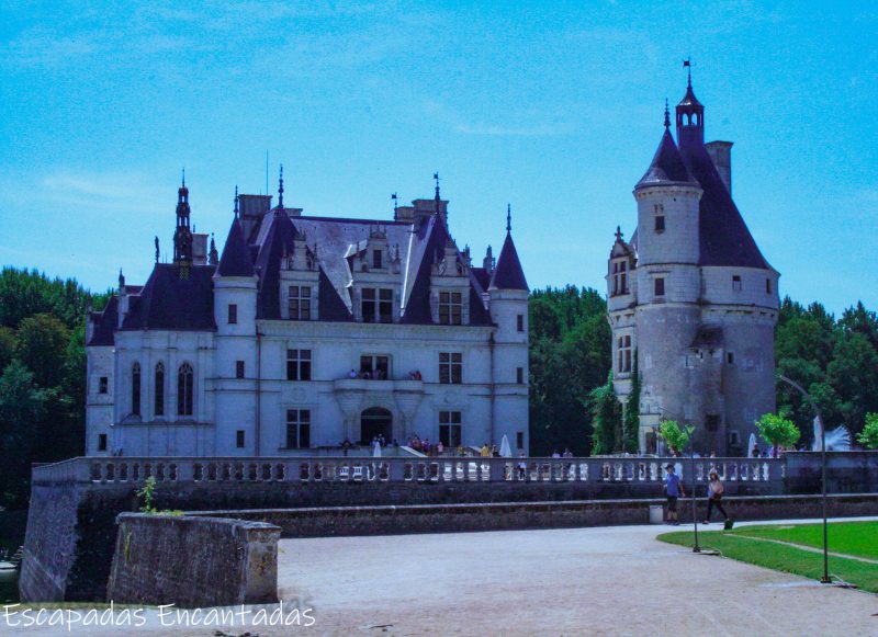 Castillo de Chenonceau desde el jardín