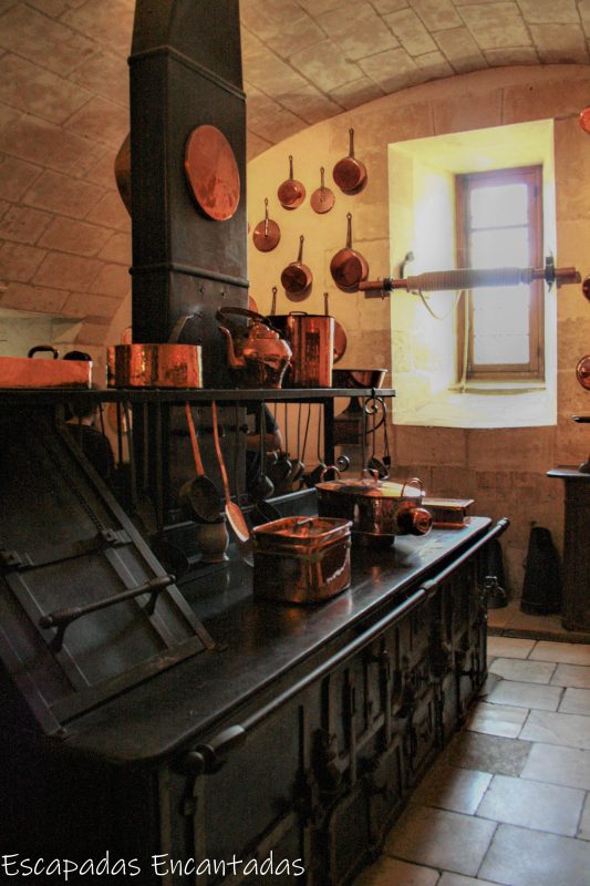 Cocinas del Castillo de Chenonceau