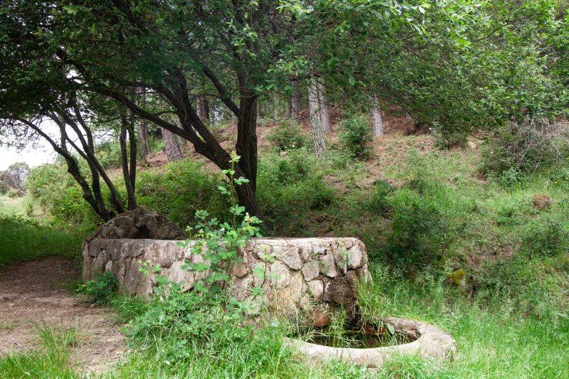 Fuentes en ruta de Los Chorros del Manzanares