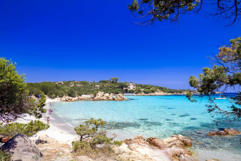 Playa capriccioli, Costa Esmeralda, Cerdeña