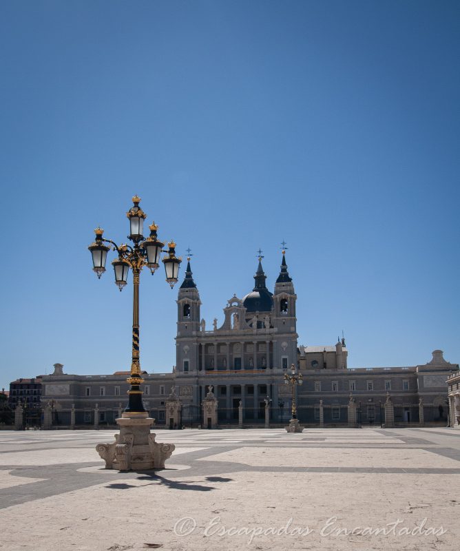 Catedral de la Almudena desde Palacio Real