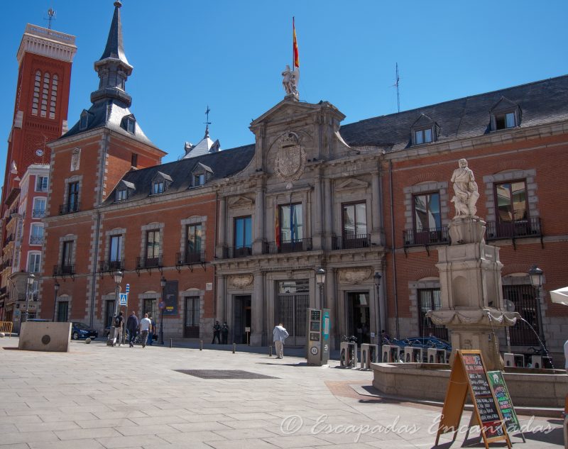 Palacio de santa Cruz en Madrid