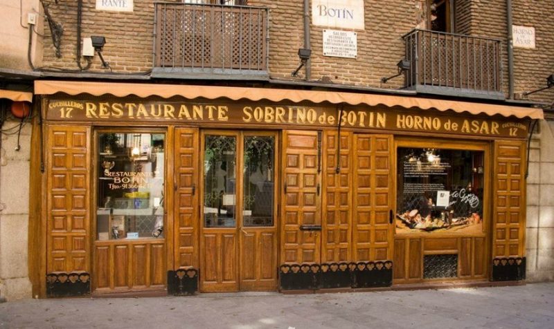 Restaurante Botin Madrid