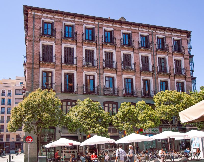 Edificios en el barrio de los Austrias 