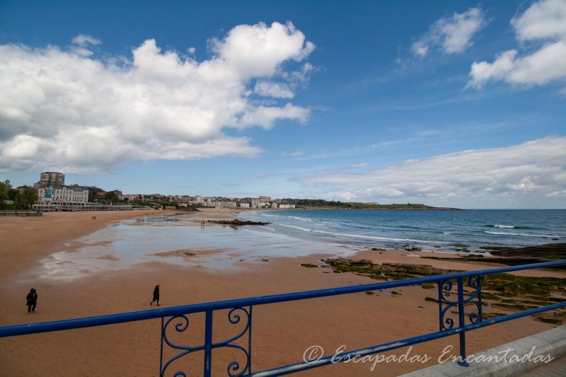 playa de la concha en Santander 