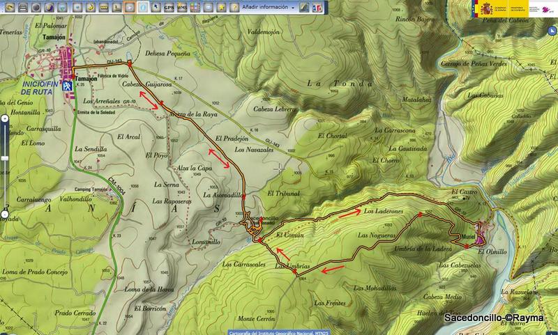 Ruta para visitar Sacedoncillo