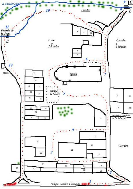 Plano de Sacedoncillo