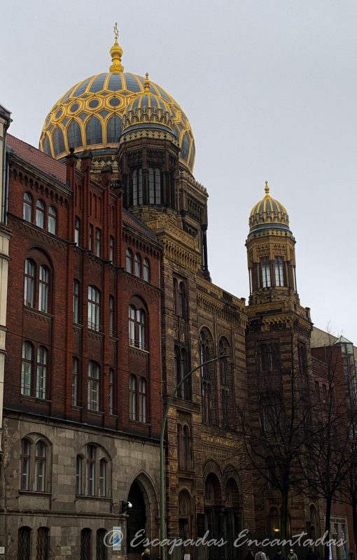 Cúpula de la nueva sinagoga Berlín