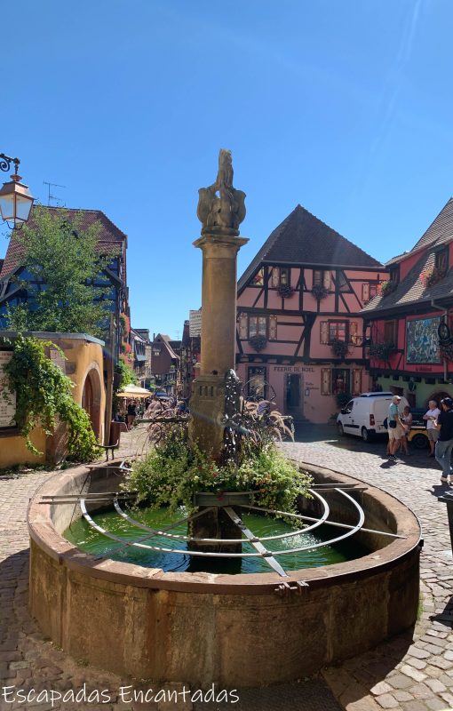 Fuente del Sinne en Riquewihr