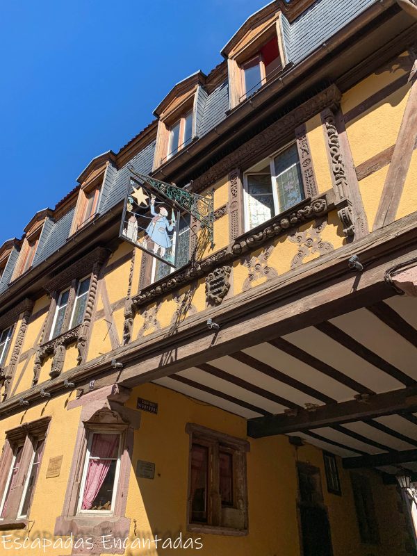 La casa del Gourmet en Riquewihr