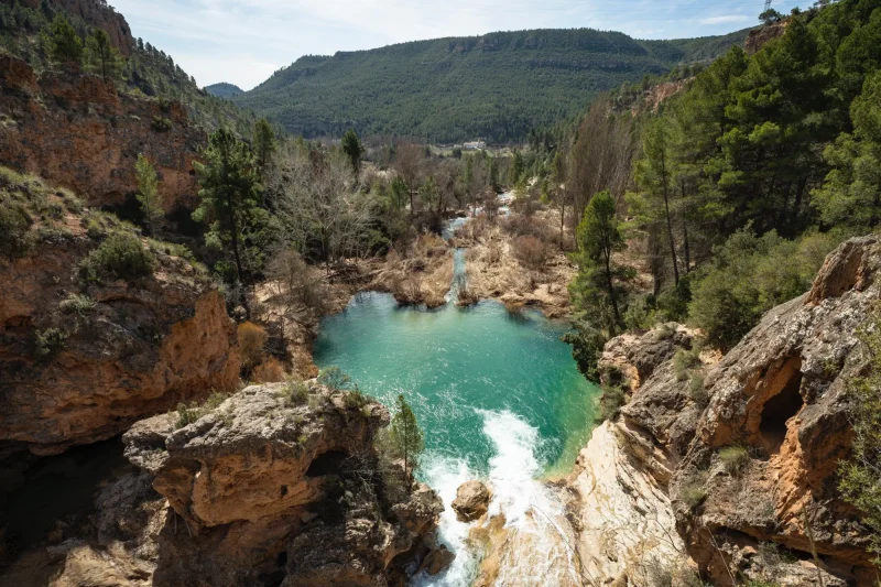 Chorreras de Enguidanos salto de agua