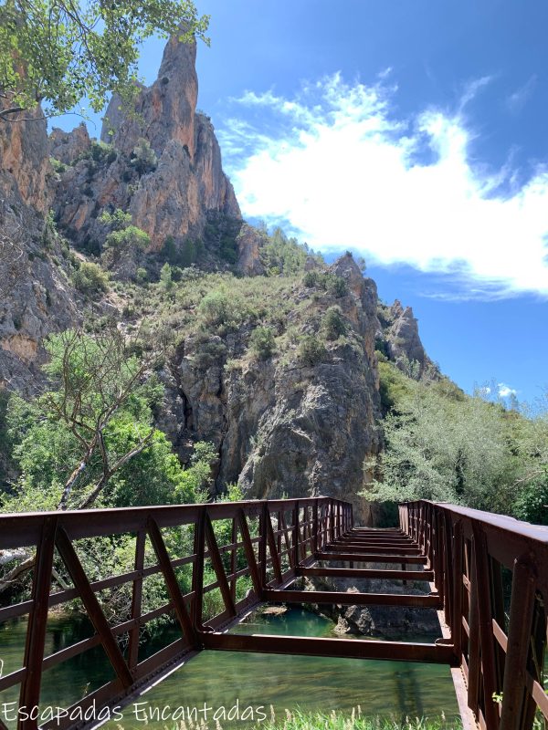 Puente de Hierro sobre el Cabriel