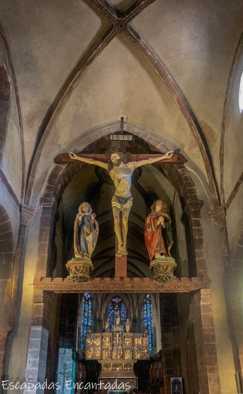 Talla Cristo en Ste. Croix de Kaysesberg