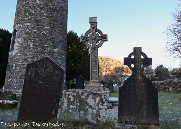 Cruces celtas en Glendalough