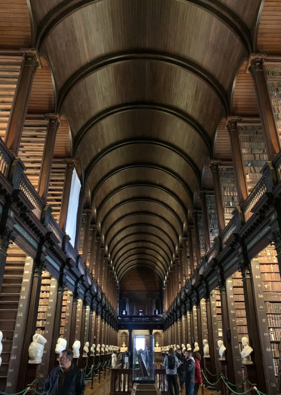 Long Room inspiración de Harry Potter