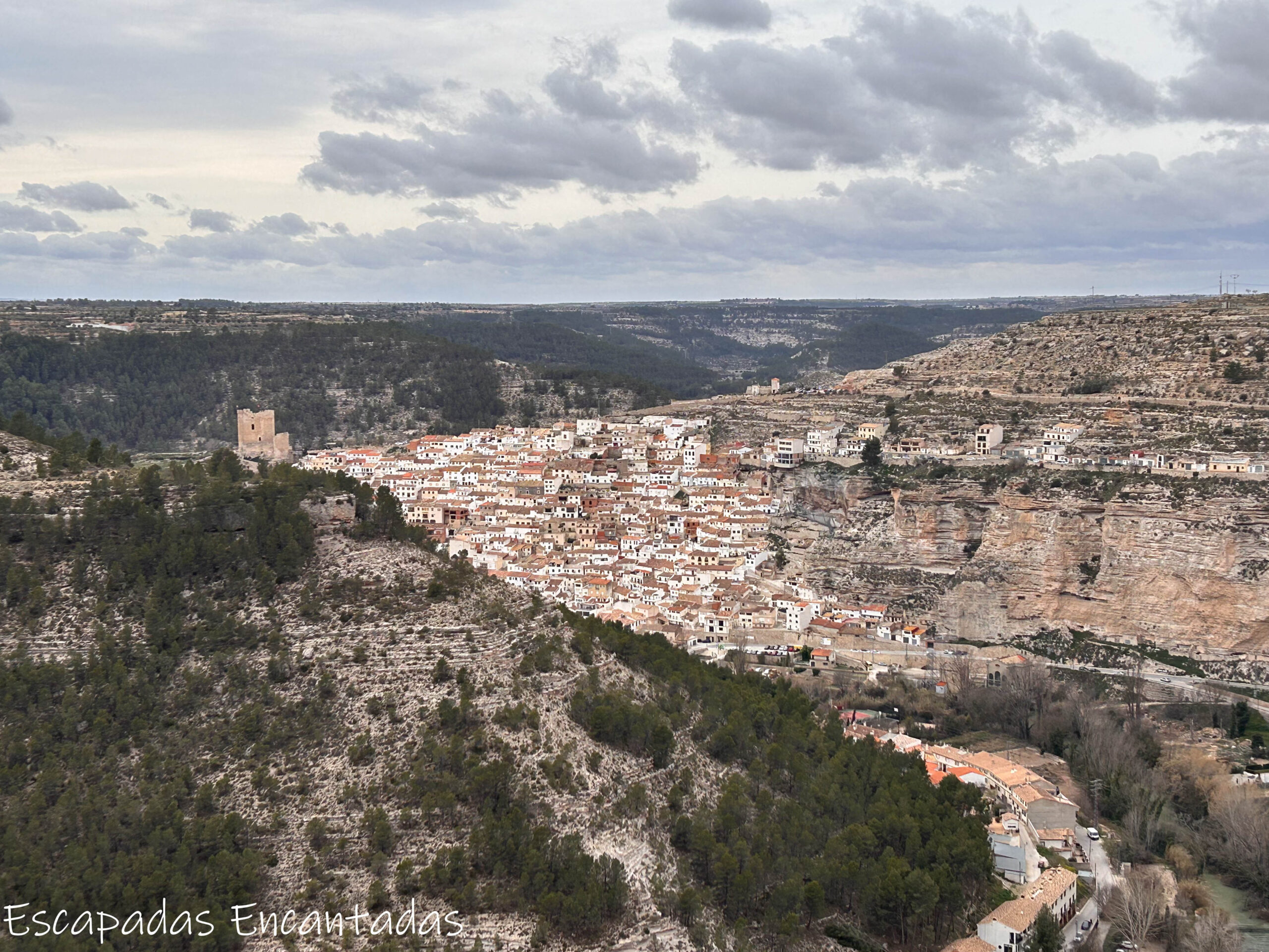 Alcalá del Júcar desde el mirador