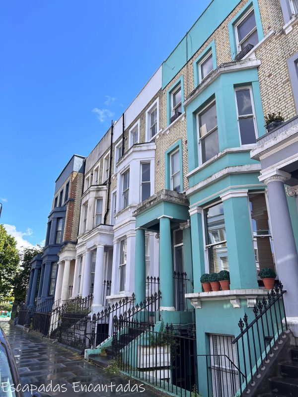 Notting Hill calles de colores