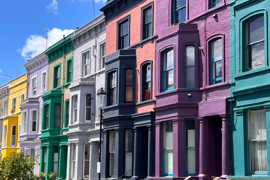 Barrio de Notting Hill Londres