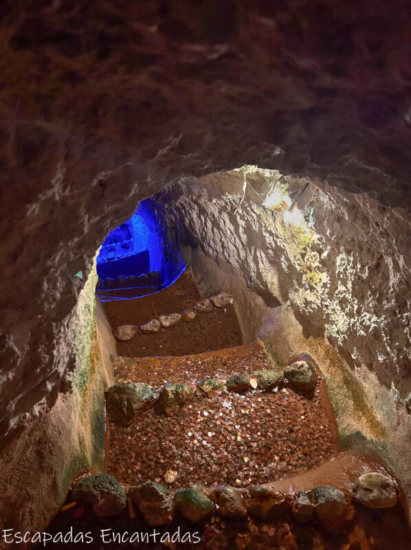 corrientes subterraneas en cueva