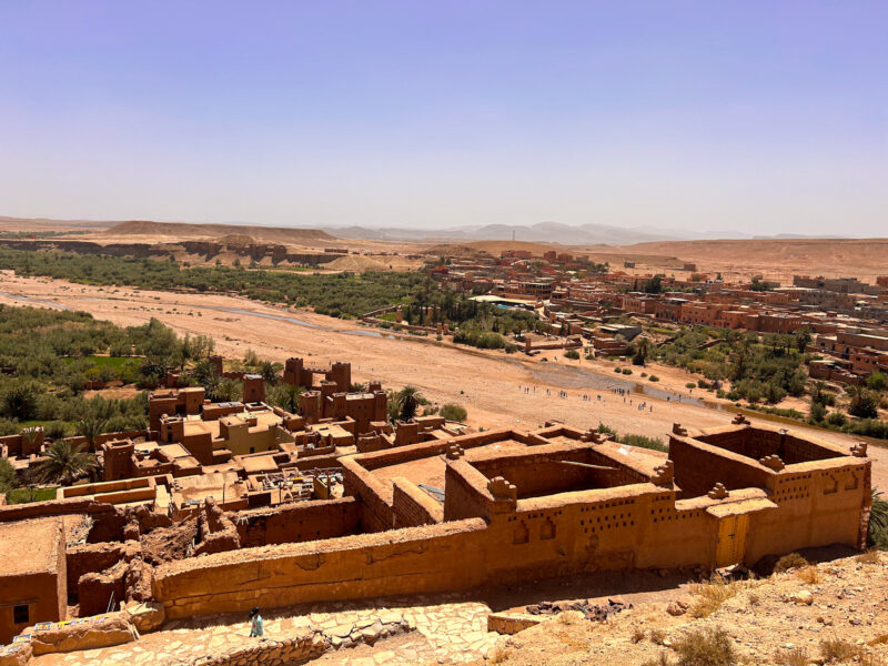 Vistas desde Ait Ben Haddou