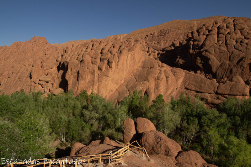 Dedos de mono, Valle del Dades