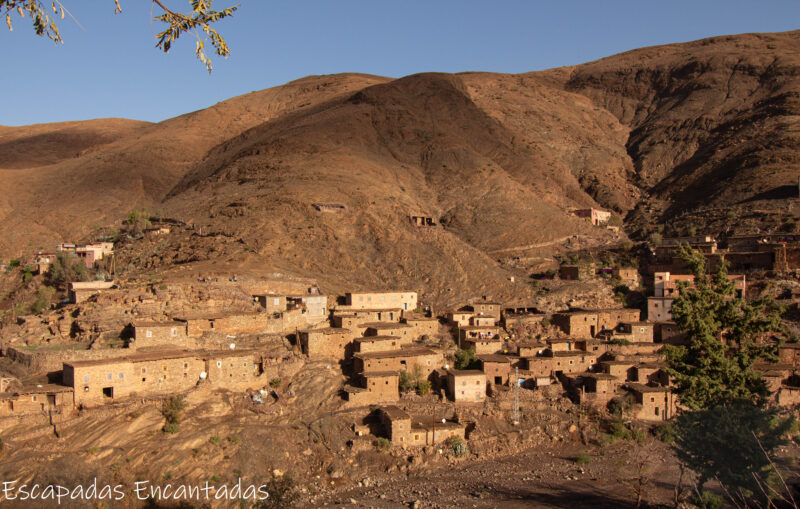 Pueblos en el Alto Atlas