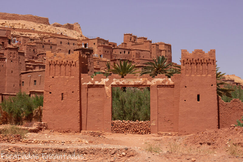 Puerta acceso al Ksar