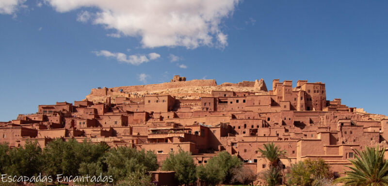 Huertos en Ait Ben Haddou