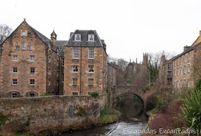 Puente de piedra Dean Village