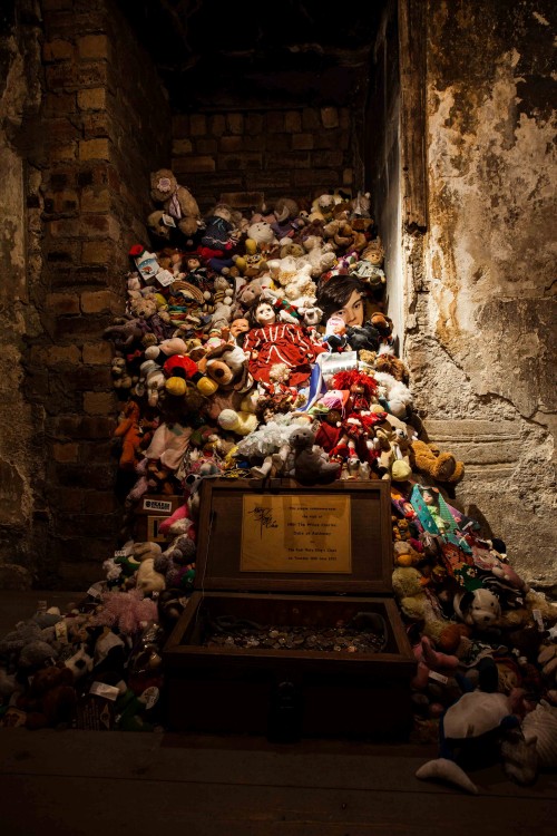 Los juguetes en Mary KIng´s Close