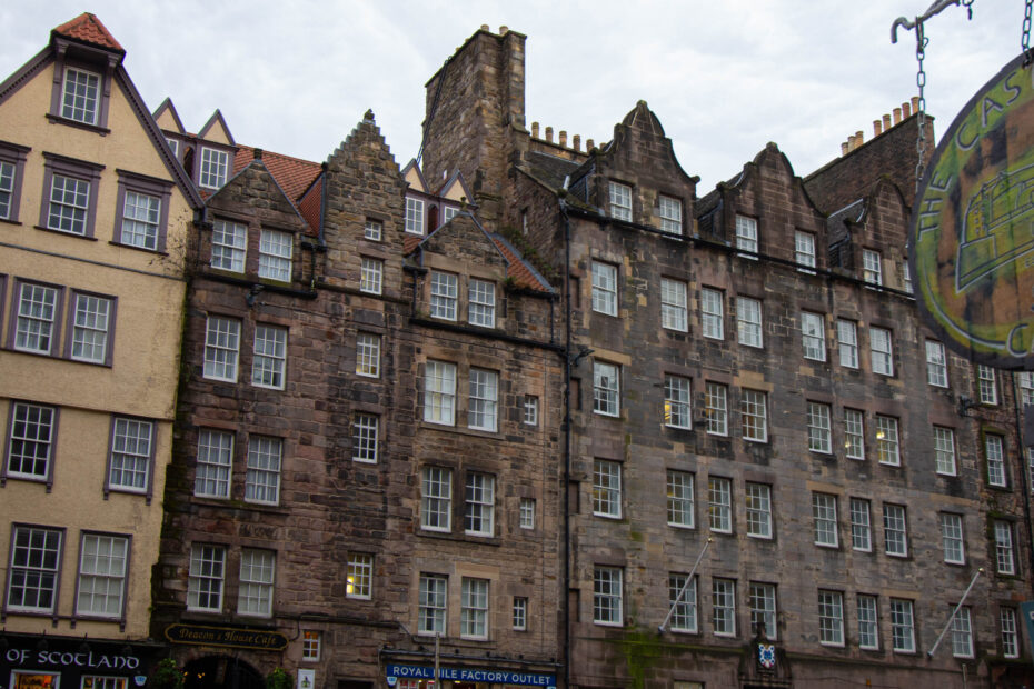 La Royal MIle en Ediumburgo