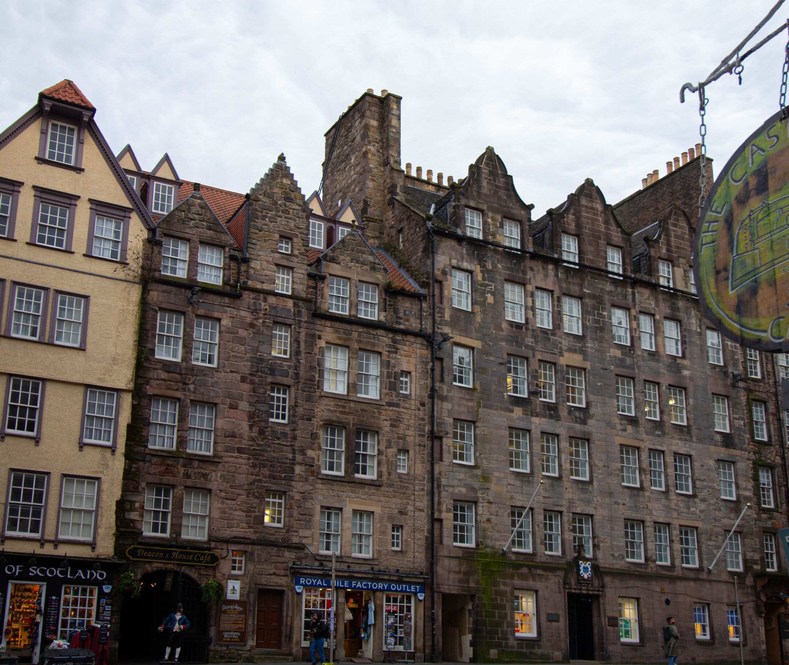 La Royal MIle en Ediumburgo