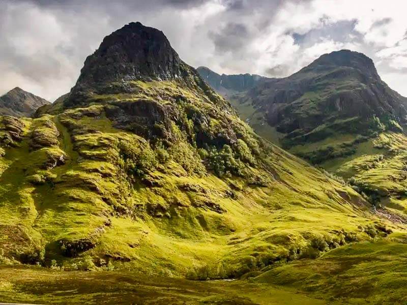 Valle Glencoe en verano