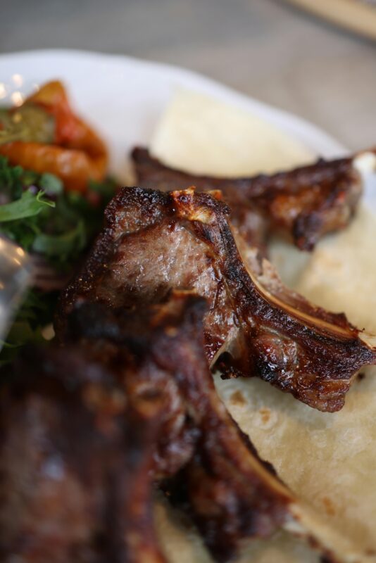 mechoui cordero asado