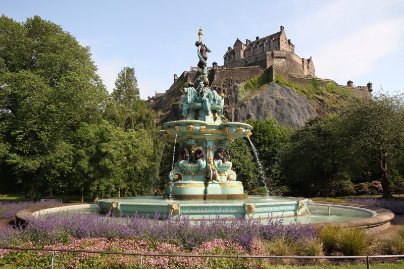 Fuente Ross en Edimburgo