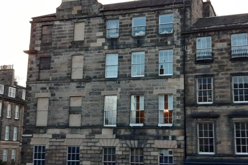 dummy windows en Edimburgo